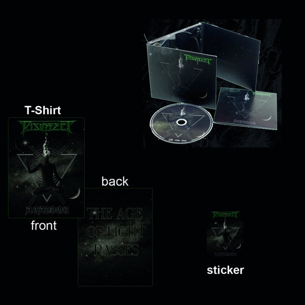 Digi-CD + T-Shirt + Sticker - Abaddon